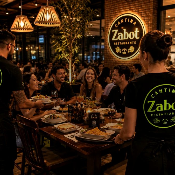Camiseta restaurante gastronomia Florianópolis