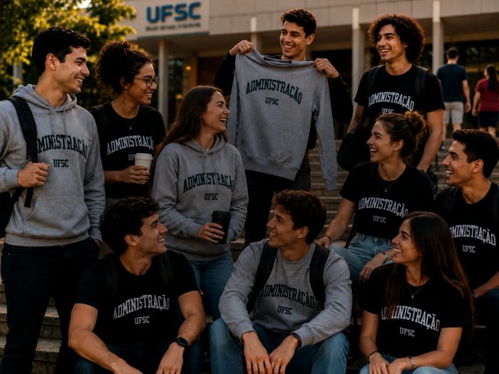 Camisetas universitárias